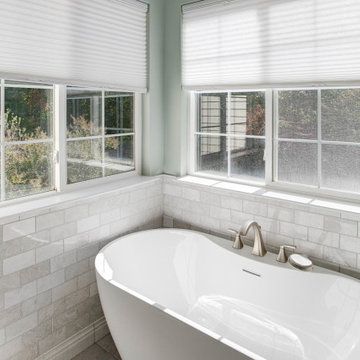 Transitional Primary Bathroom Remodel Woodbridge, VA