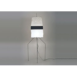 Noguchi Lamp UF3-H by Akari Lamps - Floor Lamps