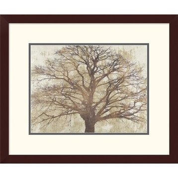 "Sacred Oak" Framed Digital Print by Alessio Aprile, 24x20"