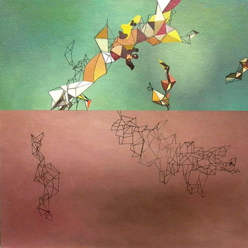 Contemporary abstract paintings