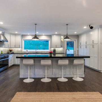 Excellent Kitchen and Living Space Remodeled in McLean, VA