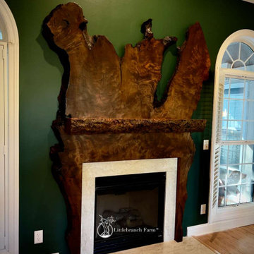 Rustic Fireplace Mantels