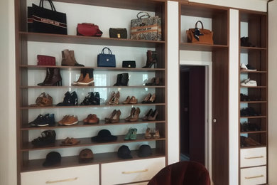Idées déco pour un dressing et rangement.