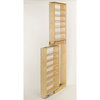 Wood Tall Filler Pull Out Organizer for New Kitchen Applications, 44.5"