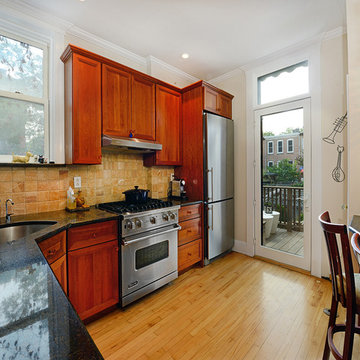 Uptown Chic, European inspired townhouse on Bloomfield Street.