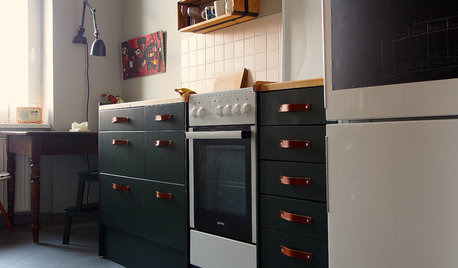 Neue Farbe für folierte Küchenfronten
