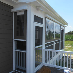 Zip Tex Clear Vinyl Retractable Screens - Window Treatment Accessories