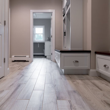 Overfield Mudroom and Laundry Room Remodel--Medfield, Massachusetts