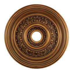 English Study Medallion 24 Inch In Antique Bronze Finish - Products