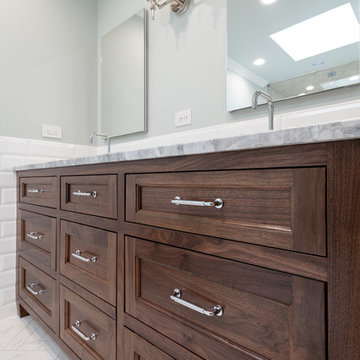 Walnut Cabinetry Close Up