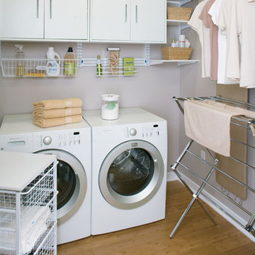 Total Organizing Solutions - Hanging Rail System for Laundry Room