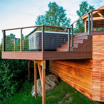 Sidorof - 180 degree panoramic views of Anchorage and the inlet