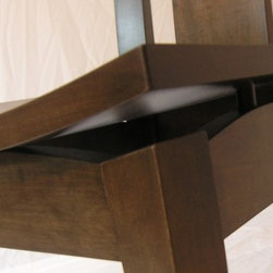 Detail of Wood Dining Chairs by IWCO - Dining Chairs