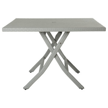 Samana Square Folding Table - Grey
