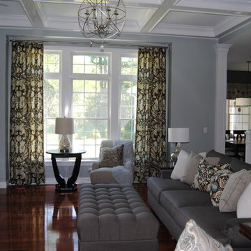 Custom Drapery, Custom Hardware & Pillows