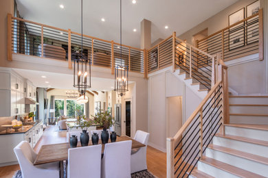 Dining room - country dining room idea in Bridgeport