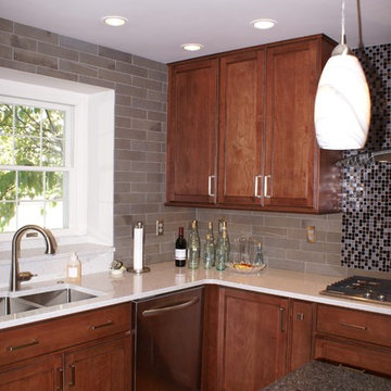 Warm Transitional Kitchen