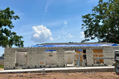 Home Addition — Slab to Block Work (Framing Next)