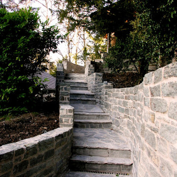 Anlage aus Taunusquarzit