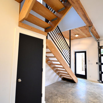 Stair + Mechanical Room