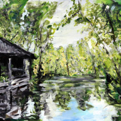 Louisiana Bayou Lake 2, Jim Waters - Fine Art Prints