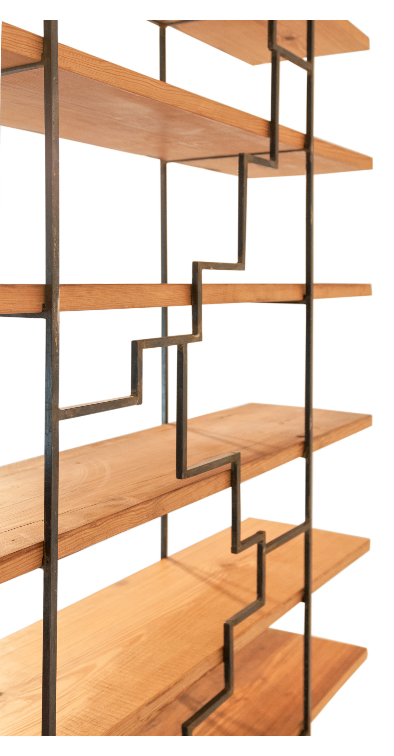 Fractal Bookcase, Raw