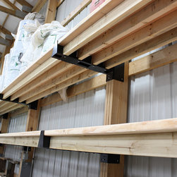 Post-Rack brackets by Scott-Systems - Utility Shelves