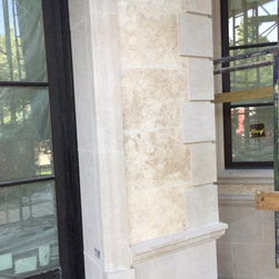 Exterior Travertine Cladding - Dallas - Products