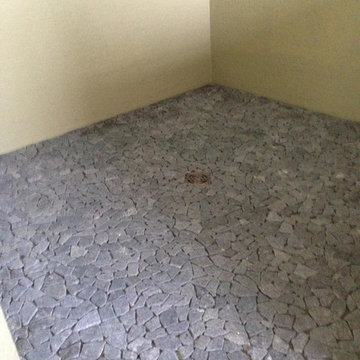 Rock Shower Floors