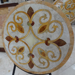 Waterjet Medallions - Floor Medallions And Inlays