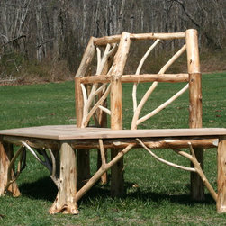 Rustic Furniture Designs - Outdoor Benches