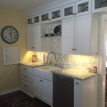 Hard maple kitchen