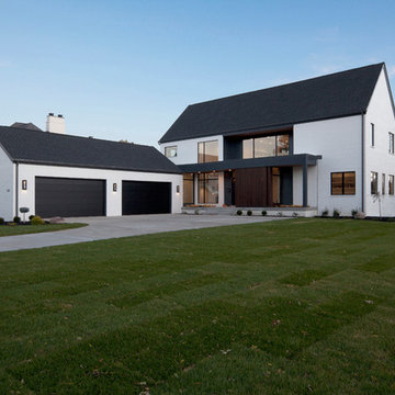 New Modern Colonial House