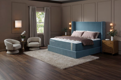 Example of a minimalist bedroom design
