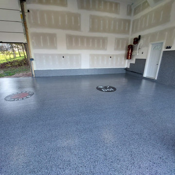Epoxy floor finishing