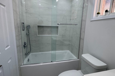 Bathroom - modern bathroom idea in Toronto
