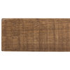 Solid Timber Floating Mantel Shelf, Aged Oak, 48"