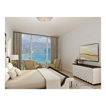 Modern condo design in Honolulu