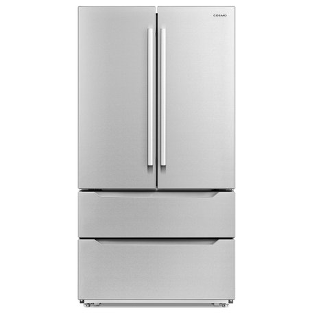 Cosmo 22.5 cu. ft. 4-Door French Door Refrigerator With Pull Handle