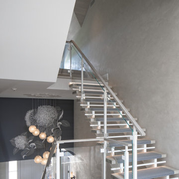 Modern Nantucket Nautical: Staircase