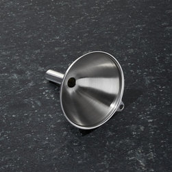 Crate&Barrel - Stainless-Steel Funnel - Specialty Kitchen Tools
