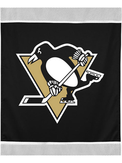 Nhl Pittsburgh Penguins Bedding And Room Decorations Sports Coverage Nhl Pittsburgh Penguins Hockey Team Logo Wall Hanging Accent Tapestries