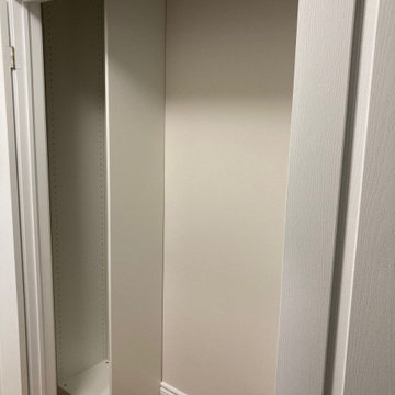 IKEA Pax Closet within regular closet space