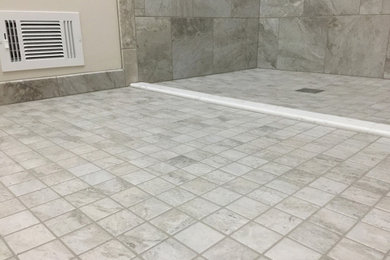 Inspiration for a contemporary bathroom remodel in Other