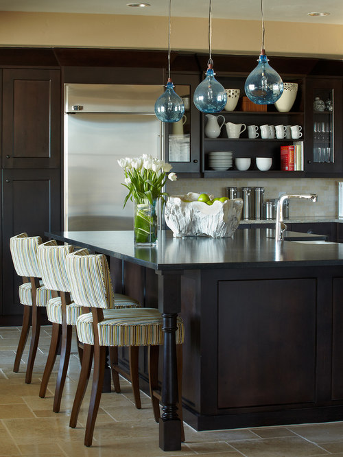 Table Island Combination Houzz   5251e299026722f6 8787 W500 H666 B0 P0 Q87  Transitional Kitchen 