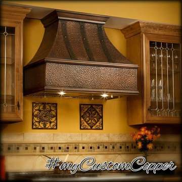 Custom Copper Vent Hoods