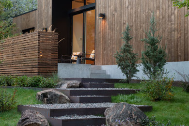 Inspiration for a modern home design remodel in Other