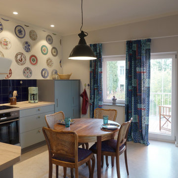 Designerferienwohnung mit kreativer Küche