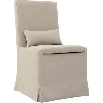 Dining Chair PADMAS PLANTATION SANDSPUR BEACH Brushed Linen Polyester