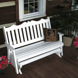 Pine Royal English Glider - Outdoor Gliders